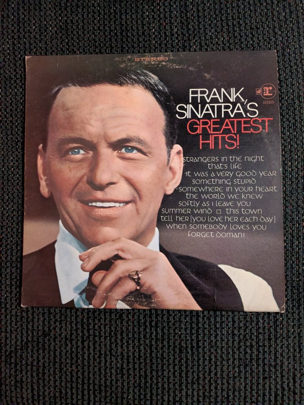 Frank Sinatra Greatest Hits 1968 Canadian Vinyl LP Reprise FS 1025
